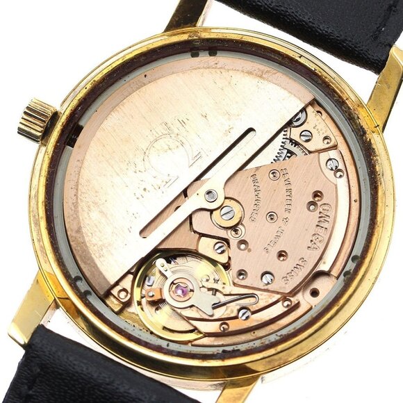 OMEGA 166.0202 Cal.1010 Date gold Dial Automatic Men's Watch - Picture 13 of 14